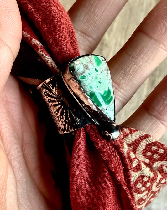 Anneau de foulard {Apache}