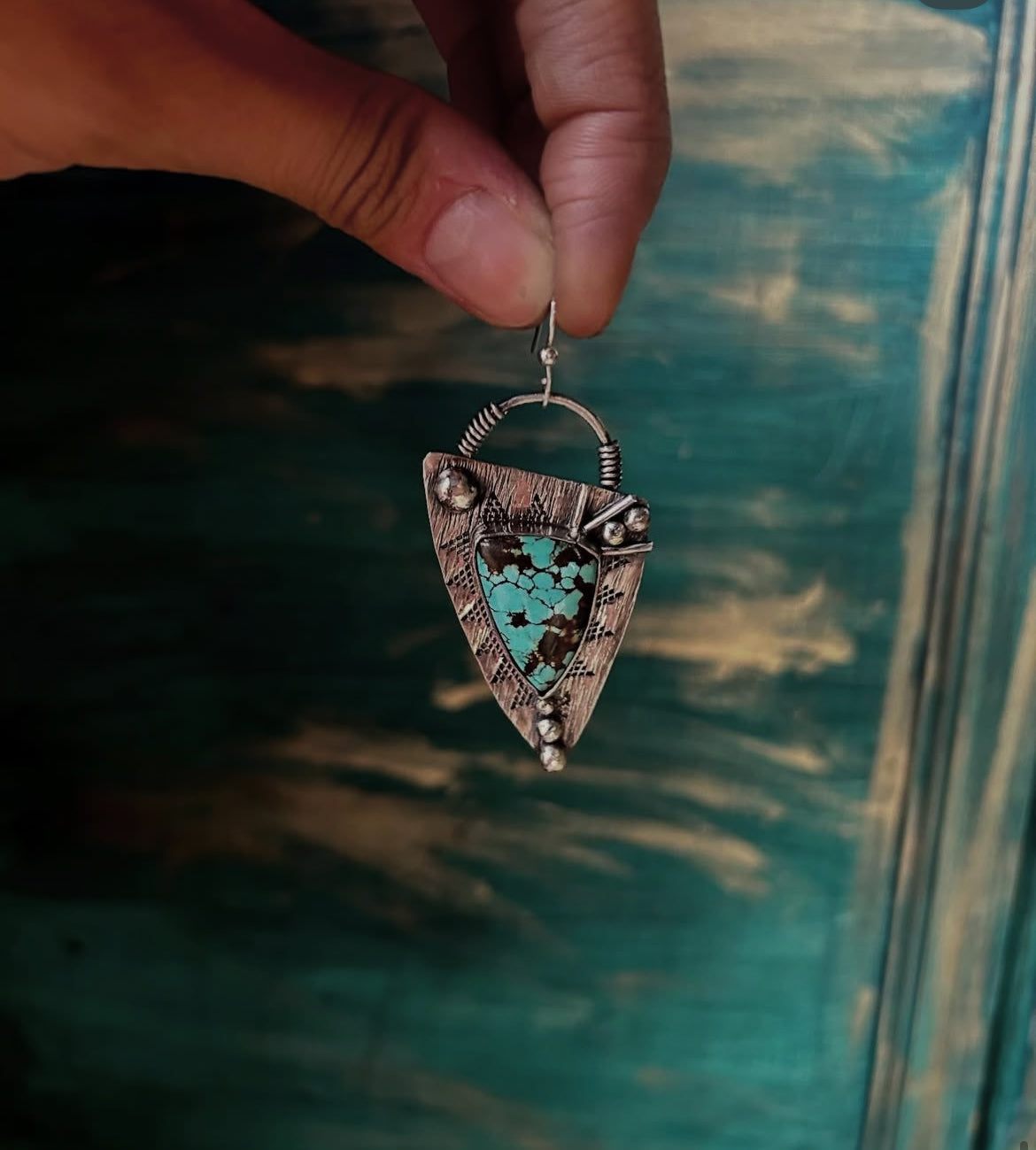 Pendentif en turquoise