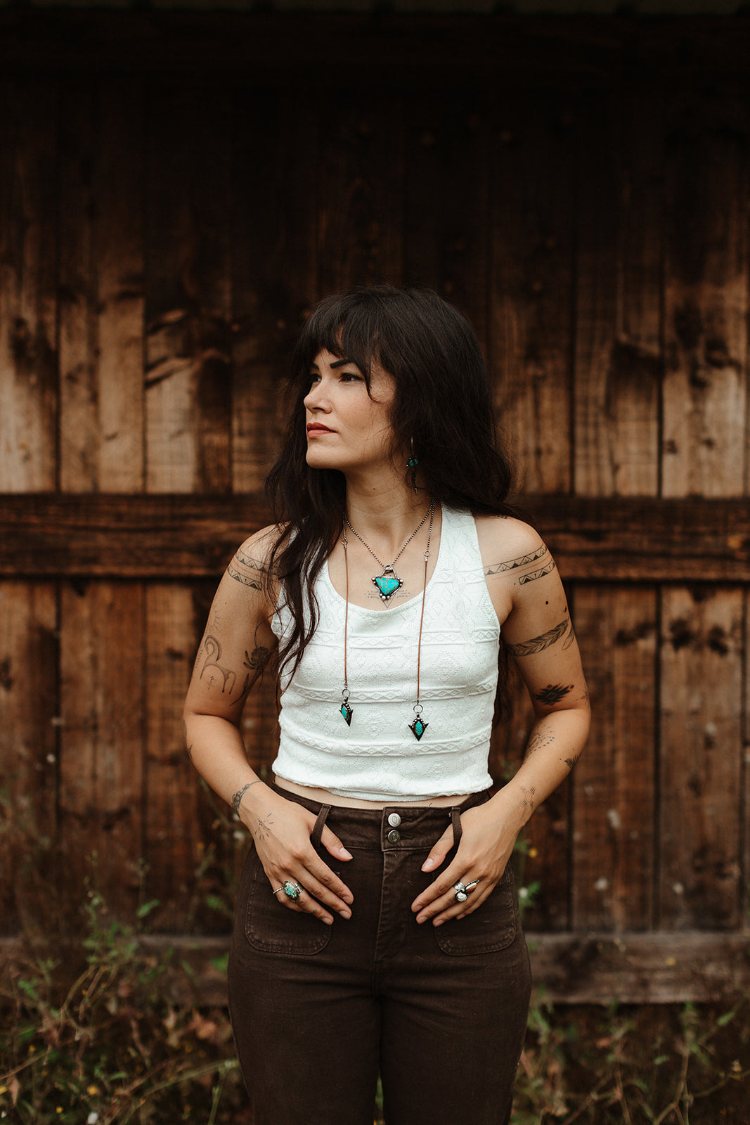 Collier lasso { Eole }