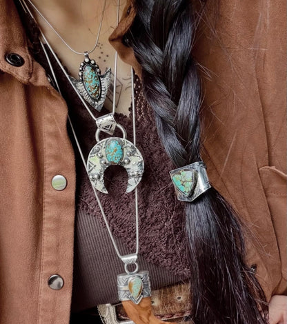 Collier { Blue Moon }