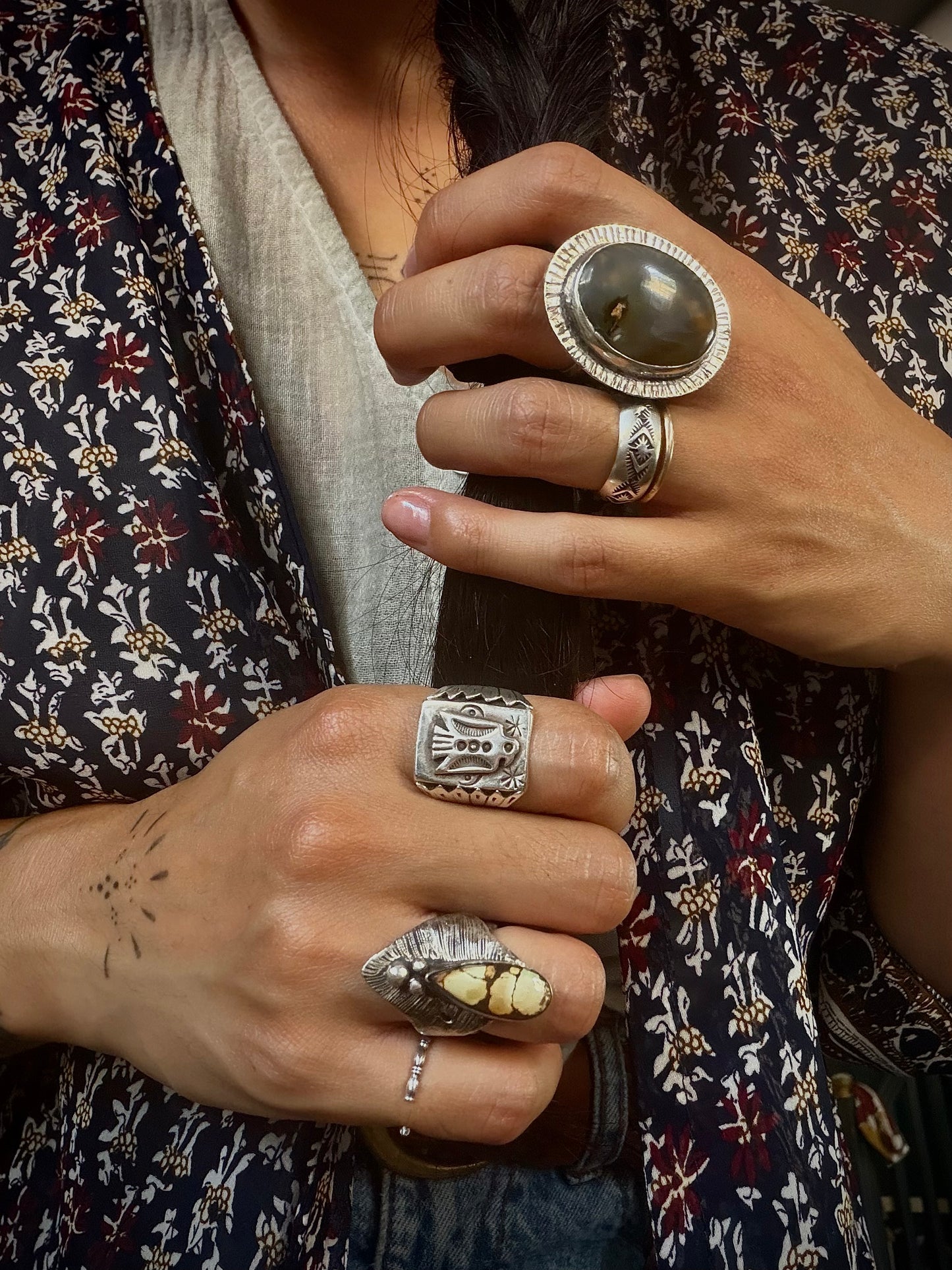 Bague { Full Moon }
