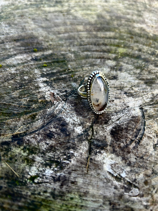 Bague en Agate du Montana