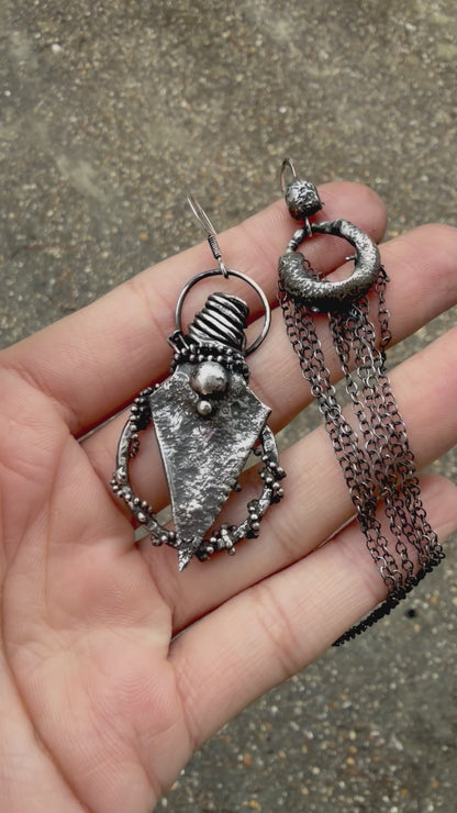 Boucles d’oreilles { Dune }