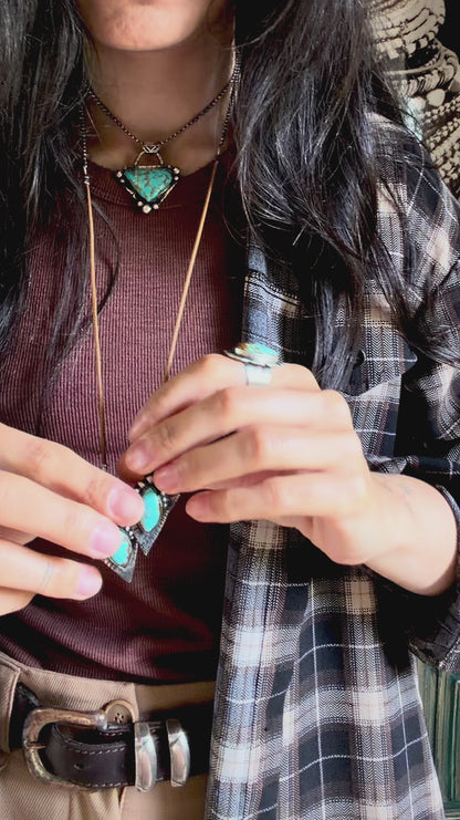 Collier lasso { Eole }