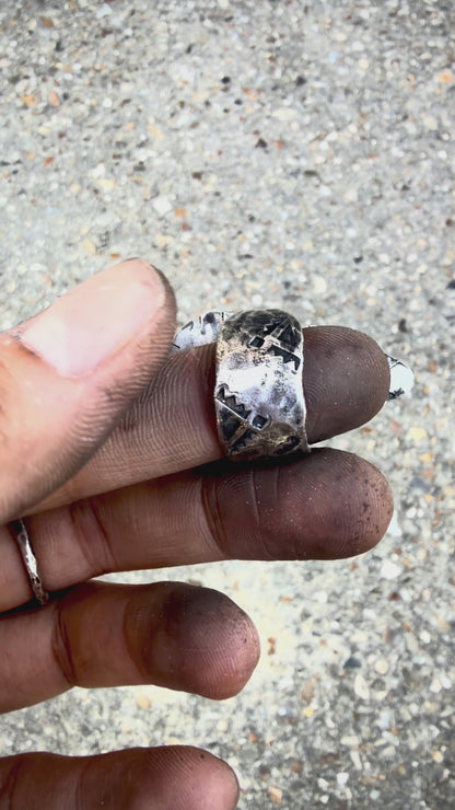 Bague { White horse }